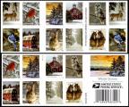 USA Scott #5532-5541 2020 Winter Scenes,Booklet of 20,MNH