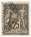 Francia 1884-90.- Paz y Comercio. Y&T 97. Scott 93. Michel 80.