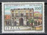 **   ITALIE    100 L  1981  Yt-1511  " Ercolano - Villa Campolieto "  (o)   **