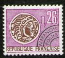 **   france     26 c   1971  Pro  YT - 130  " Monnaie Gauloise "   **