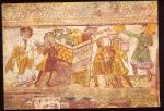 CPM Peinture Murale de la Voute de la Nef de lEglise de SAINT SAVIN SUR GARTEMPE La Tour de BABEL