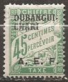oubangui - taxe n 6  neuf* - 1928 