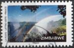 Adh YT N 2228 - Entre ciel et terre, l'arc en ciel - Zimbabwe - Cachet rond