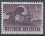 Indonsie : n 377 x neuf avec trace de charnire anne 1964
