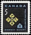 Canada 1966 Y&T 371 oblitr Scurit routire