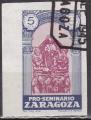 ESPAGNE  ZARAGOZA Colnect n ES-ZA 1945-03 de 1945 timbre fantaisiste
