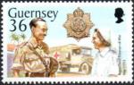 Guernesey 2002 - Victoria Cross, Cpt. Le Patourel avec infirm - YT 954/SG 967 **