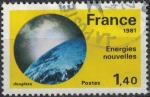 France 1981 Oblitr Used Grandes Ralisations Energies Nouvelles Y&T 2128 SU