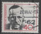 ALLEMAGNE FEDERALE N 584 o Y&T 1972 20e Anniversaire de la mort de Kurt Schumac