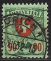 1924: Suisse Y&T No. 208 obl. / Schweiz MiNr. 194 gest. (m403)