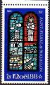 St-Pierre & Miquelon 1988 - Nol/Xmas : vitrail/stained-glass window - YT 496 **