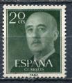 Timbre ESPAGNE 1955 - 58  Obl  N 856  Y&T  Personnages