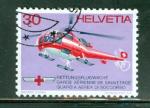 Suisse 1972 Y&T 907 oblitr Hlicoptre de sauvetage
