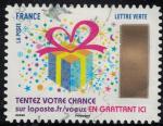 France 2017 Oblitr rond Used Timbre  gratter N 1 Cadeau Y&T 1490 SU