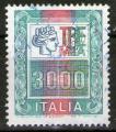**   ITALIE    3000 L  1979  YT-1369  " Valeurs leves "  (o)   **