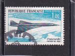Timbre France Oblitr / Poste Arienne / Cachet Rond / 1969 / Y&T N43