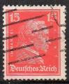 1926 - Deutsches Reich - Mi N 391 - 15 Pf vermillon Kant