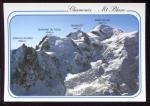 CPM neuve 74 CHAMONIX Aiguille du Midi Mt Blanc du Tacul Mt Maudit et Mt Blanc