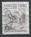 Allemagne - 1990 - Yt n 1277 - Ob - 500 ans relations postales en Europe