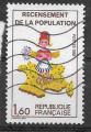 1982 FRANCE 2202 oblitr, recensement