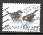 Danemark Yvert N1089 Oblitr 1994 Moineaux