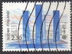 Finlande 1987; Y&T n 986; 2,30m, Europa, architecture moderne
