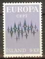 ISLANDE N°414* (Europa 1972) - COTE 2.00 €