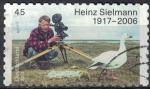 Allemagne 2017 Oblitr Heinz Sielmann Biologiste Observation des Oiseaux SU