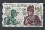FRANCE - 1969 - Yt n 1616 - Ob - Louis XI et Charles Le Tmraire