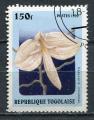 Timbre Rpublique du TOGO 1999  Obl   N 1688 CE   Y&T  Fleurs Orchide