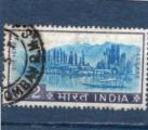 Timbre Inde Oblitr / 1967 / Y&T N231.
