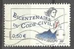 France 2004; Y&T n 3644; 0,50 Bicentenaire du Code civil