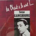 Serge Gainsbourg  "  Du chant  la une  "