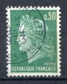 Timbre FRANCE 1969   Obl  N 1611A  1 bande de Phosphore  Y&T   