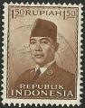 Indonesia 1953.- Sukarno. Y&T 64. Scott 389. Michel 111.