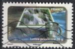 France 2010 Oblitr Used Protgeons l'eau Source Y&T 406 SU