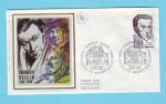FDC FRANCE SOIE CHARLES DULLIN 1985