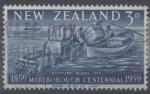 Nouvelle Zlande : n 376 oblitr anne 1959