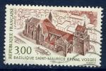 France 1997 - YT 3108 - cachet vague - basilique St Maurice  Epinal