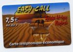 TELECARTE EASY CALL 7.5  SPECIAL AFRIQUE MAGHREB