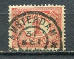 Timbre  PAYS BAS  1899 - 1913  Obl   N 66  Y&T   
