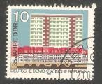 German Democratic Republic - Scott 2426   architecture