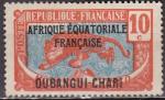 OUBANGUI-CHARI N° 63 de 1925 neuf(*) 