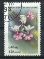 Timbre Rpublique de MADAGASCAR  1993  Obl  N 1323F Y&T  Fleurs Orchides