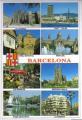  BARCELONE - Multivues, divers aspects, armoiries - 1997