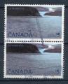 Timbre CANADA  1986  Obl  N 949 Paire verticale  Y&T   
