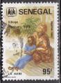 SENEGAL N 604 de 1984 ave oblitration postale "village d'enfants SOS"