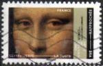 France 2022 - Léonard de Vinci : La Joconde, vue rapprochée - YT AA2191 °