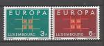 Europa 1963 Luxembourg Yvert 634 et 635 neuf ** MNH