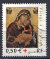 FRANCE 2004 - YT 3717 - Croix Rouge, icone, vierge  l'enfant - 